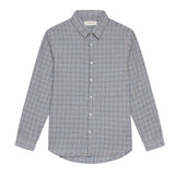 Long-sleeve Check-pattern Shirt