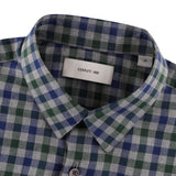 Long-sleeve Check-pattern Shirt
