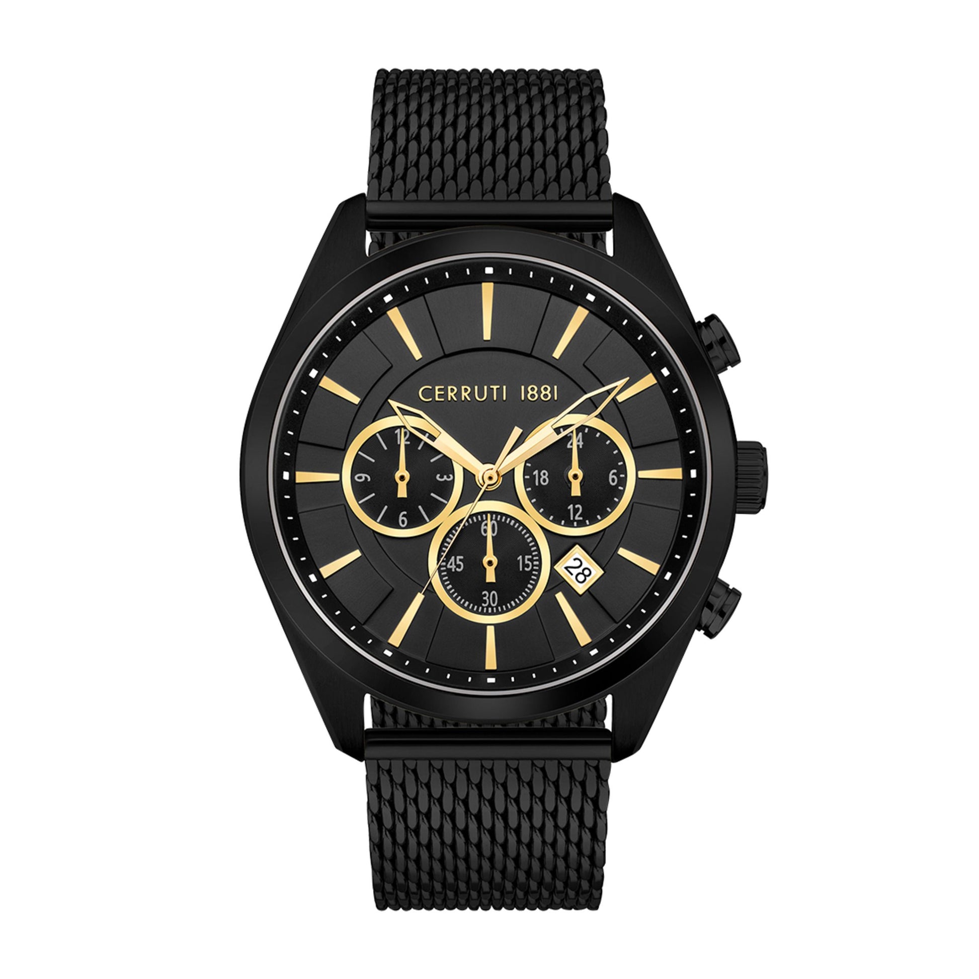 Chronographe Grottamare Noir&amp;Or