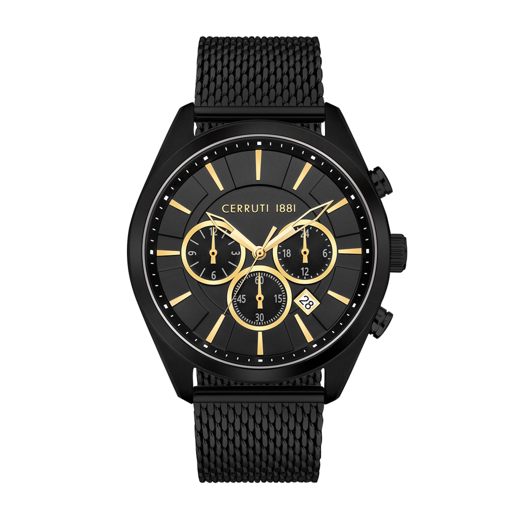 Chronographe Grottamare Noir&amp;Or