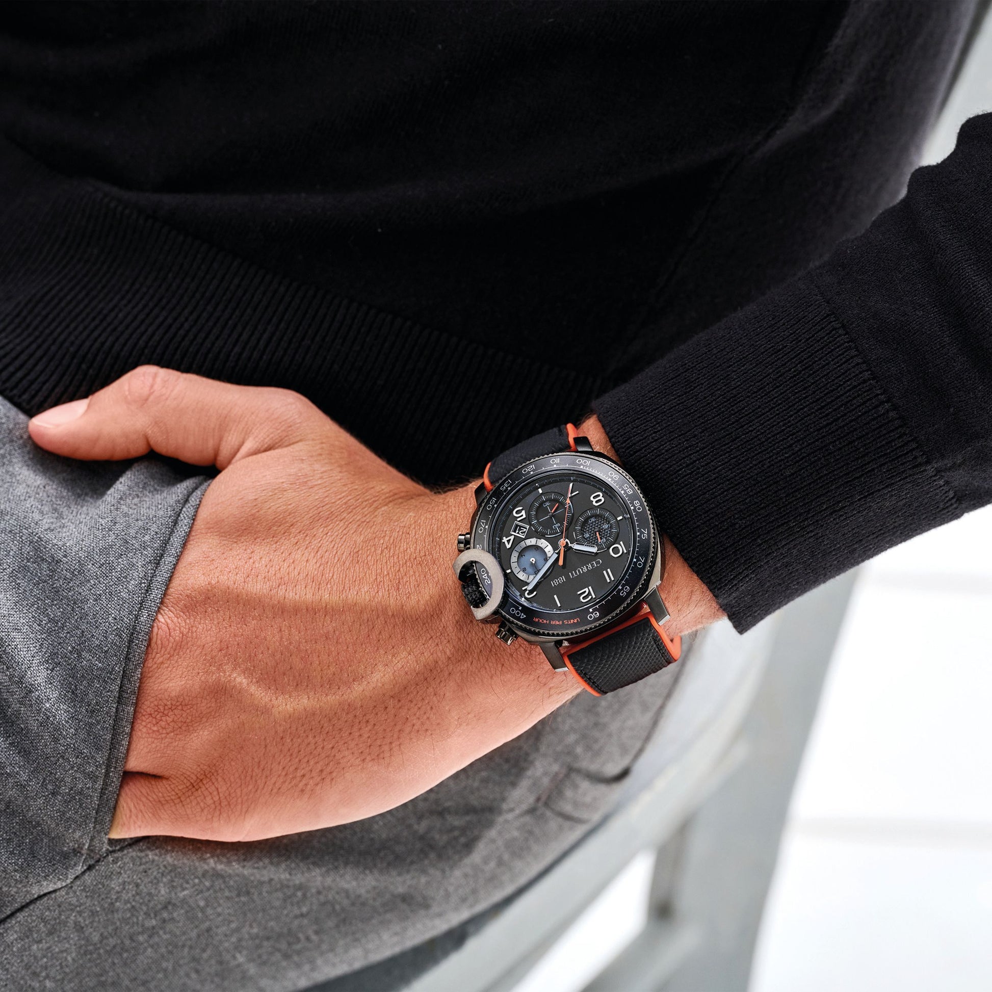 Chronograph Positano Black