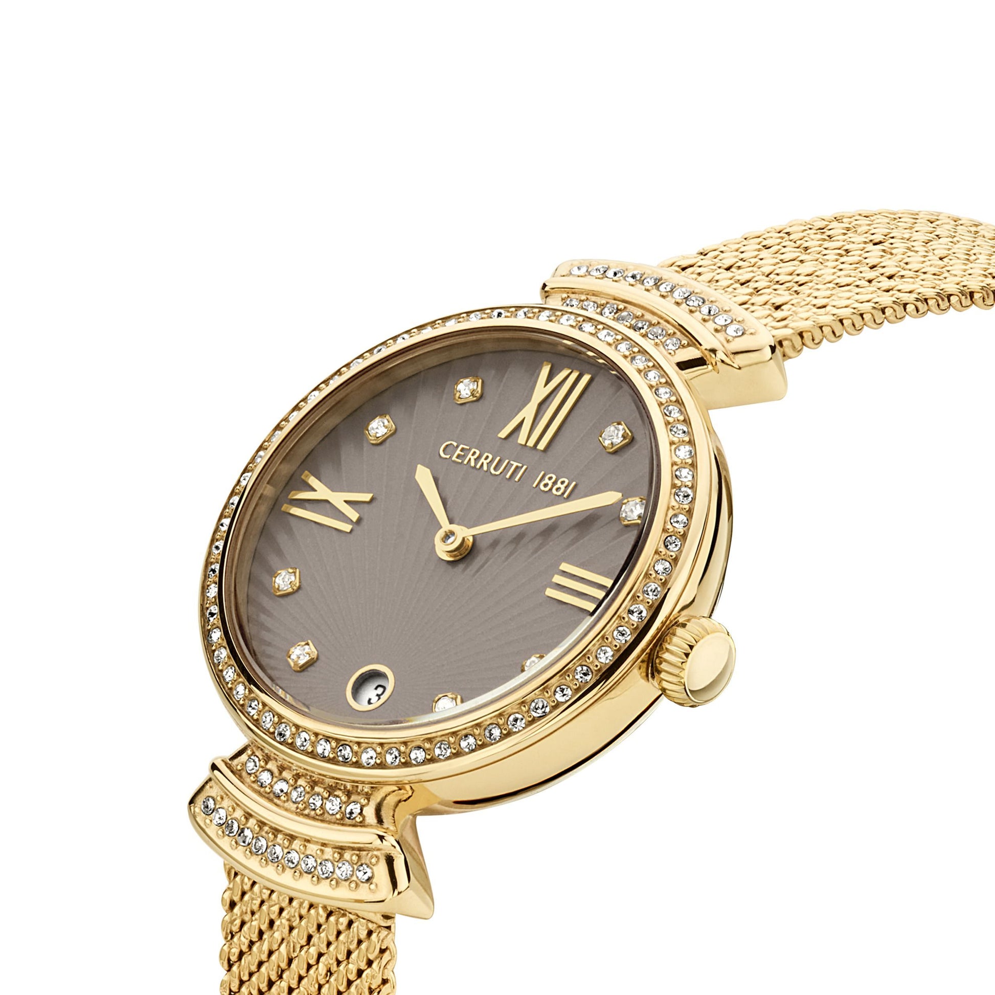 Date watch Cerrisi Gold