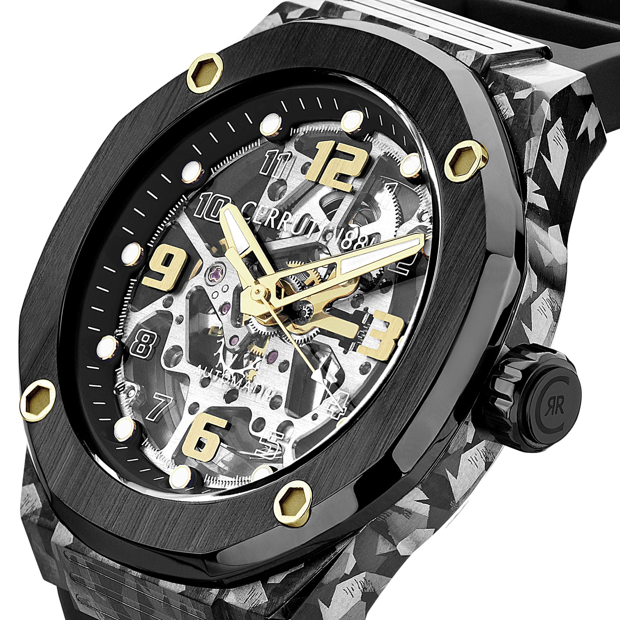 Automatic watch Razzuolo Black