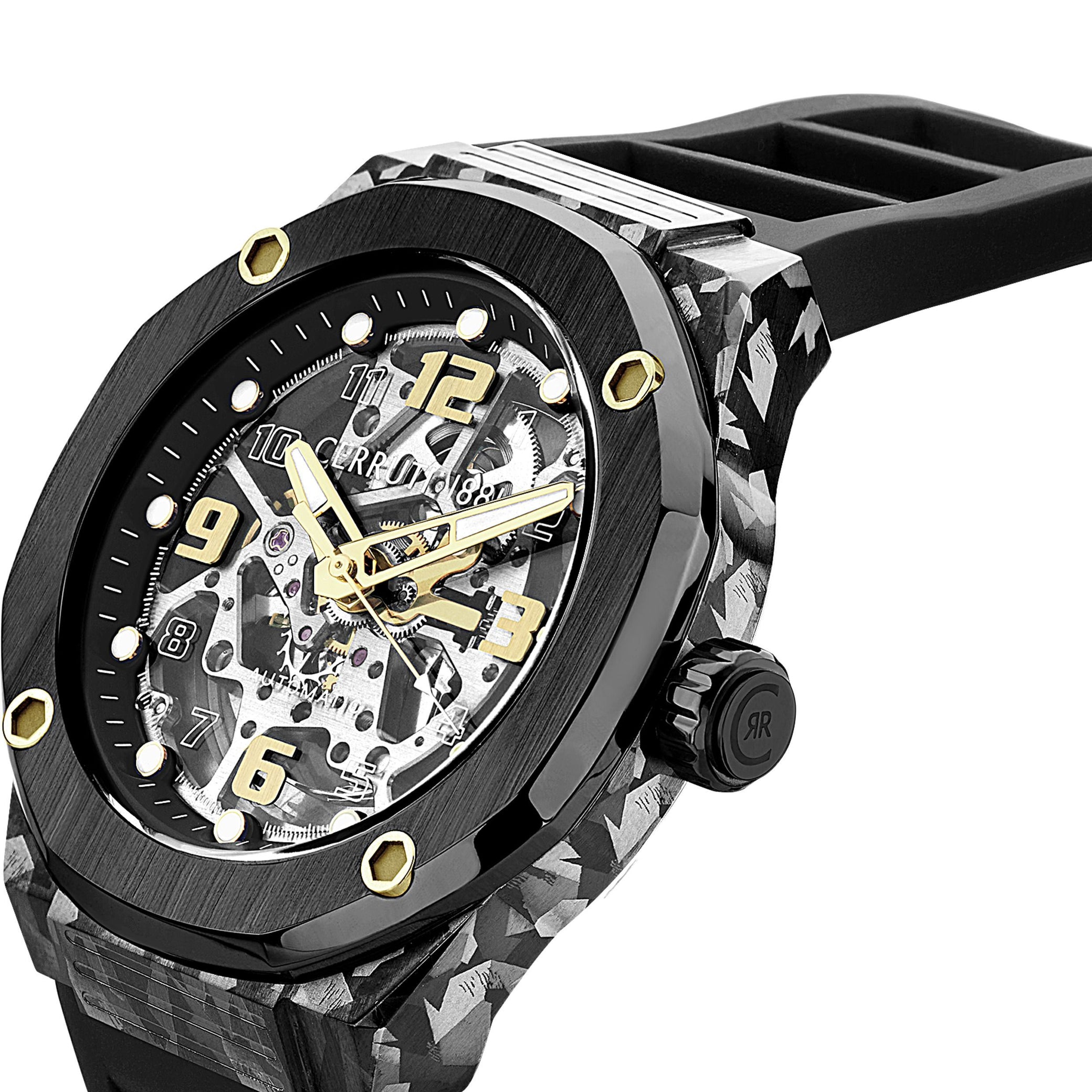 Automatic watch Razzuolo Black