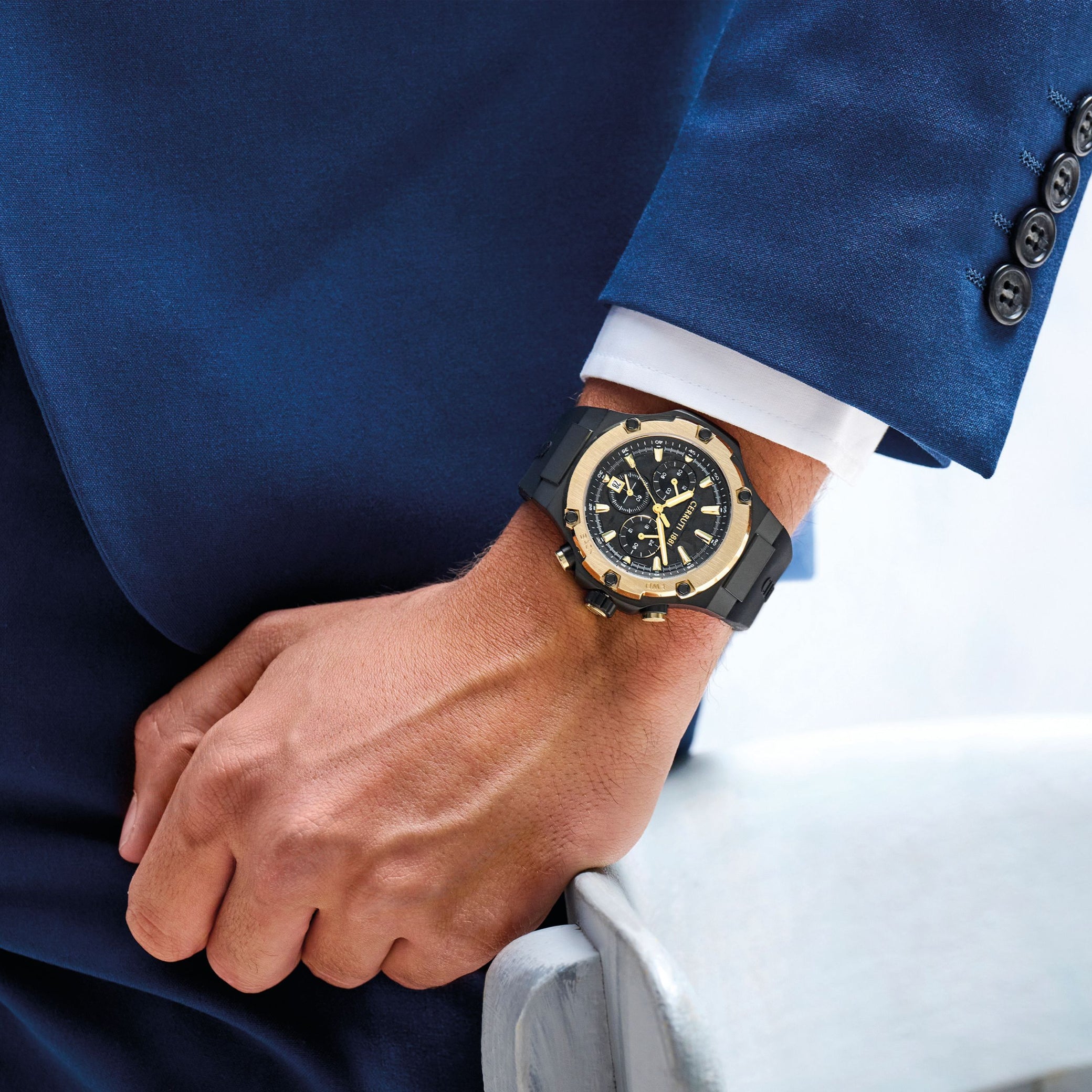 Chronograph Lucardo Black - Gold
