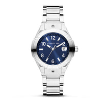 Date watch Ruscello Navy&amp;Silver