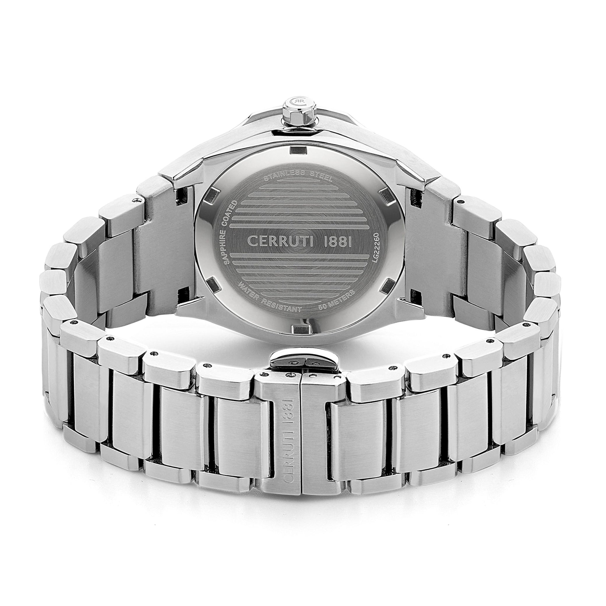 Date watch Ruscello Navy&amp;Silver