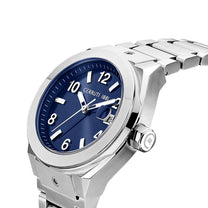 Date watch Ruscello Navy&amp;Silver