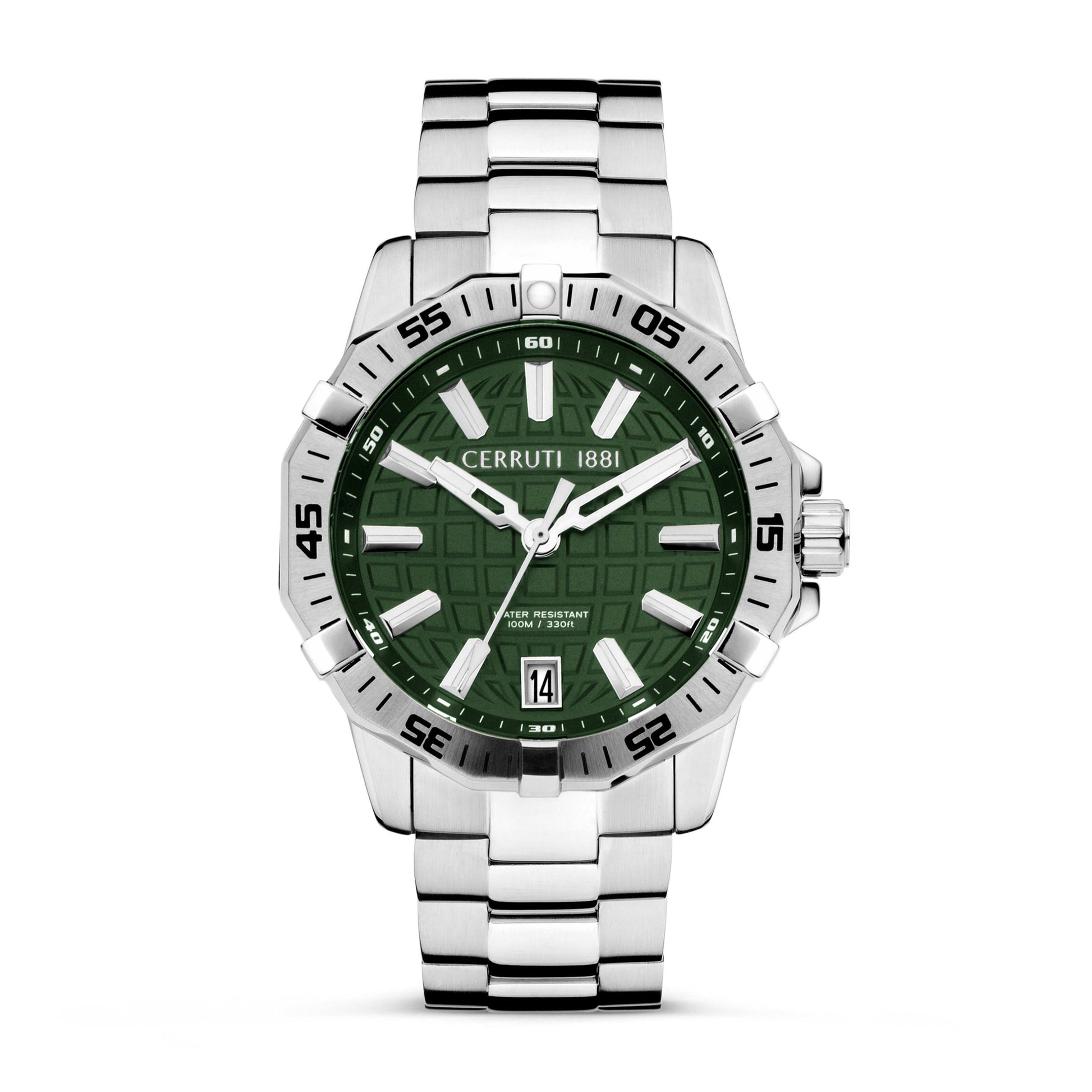 Montre à date Vallelaghi Vert