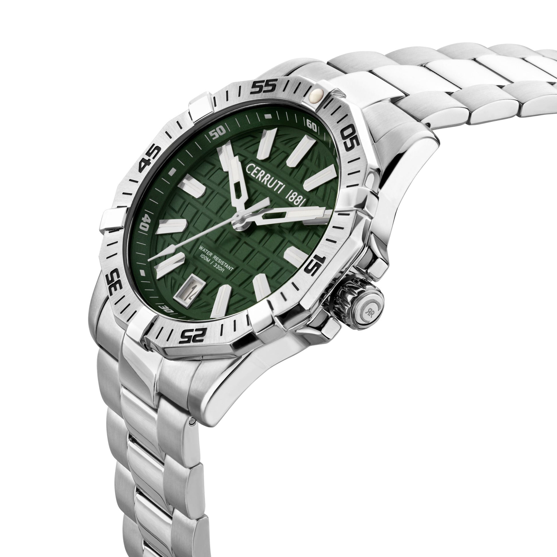 Montre à date Vallelaghi Vert