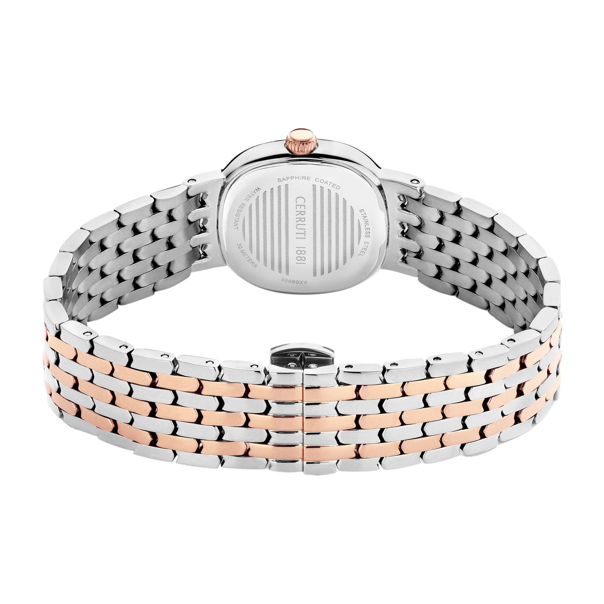 Montre Gresta Blanc&amp;Or rose