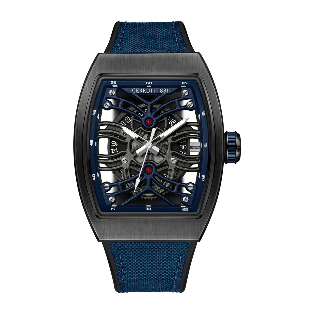 Date watch Calliano Blue