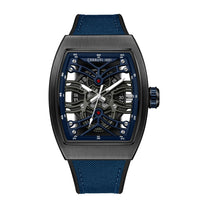Date watch Calliano Blue