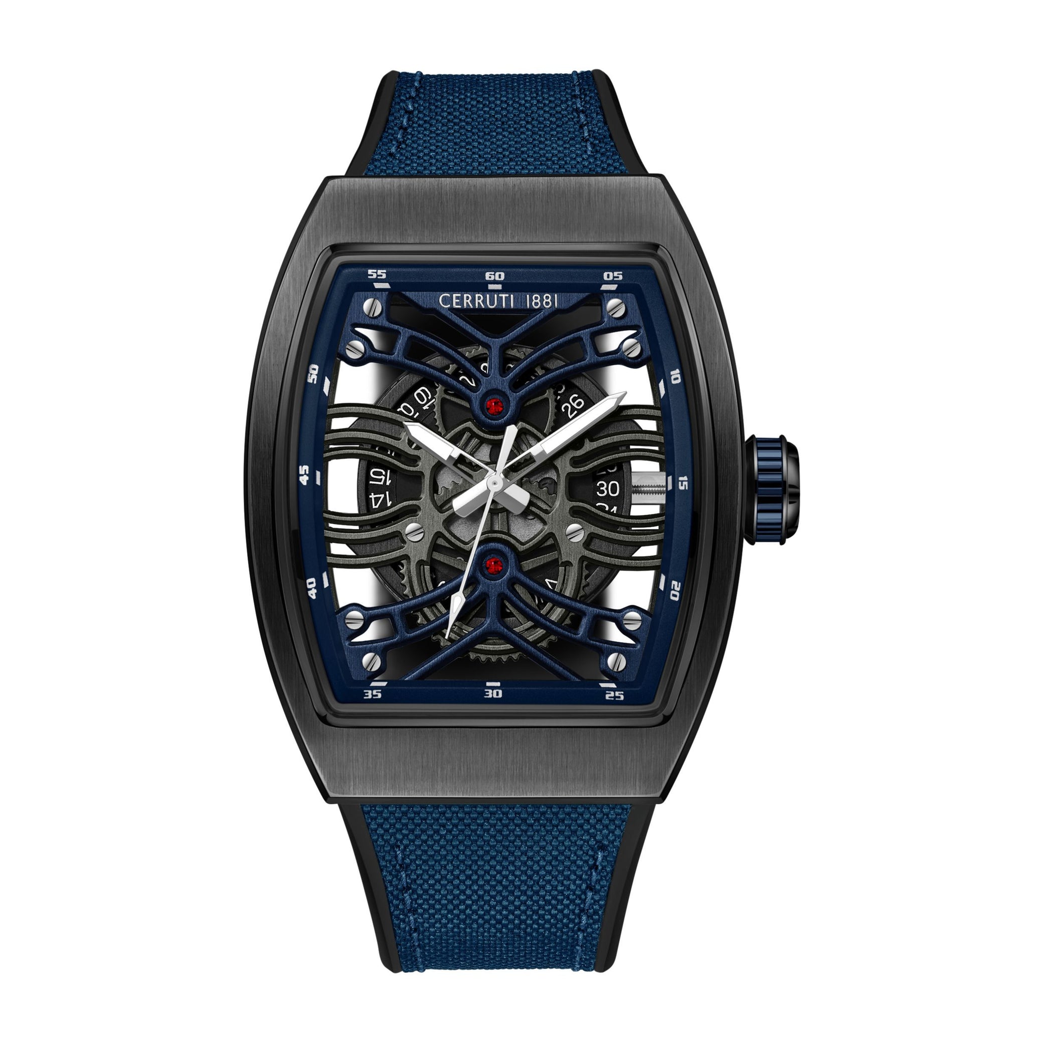 Date watch Calliano Blue