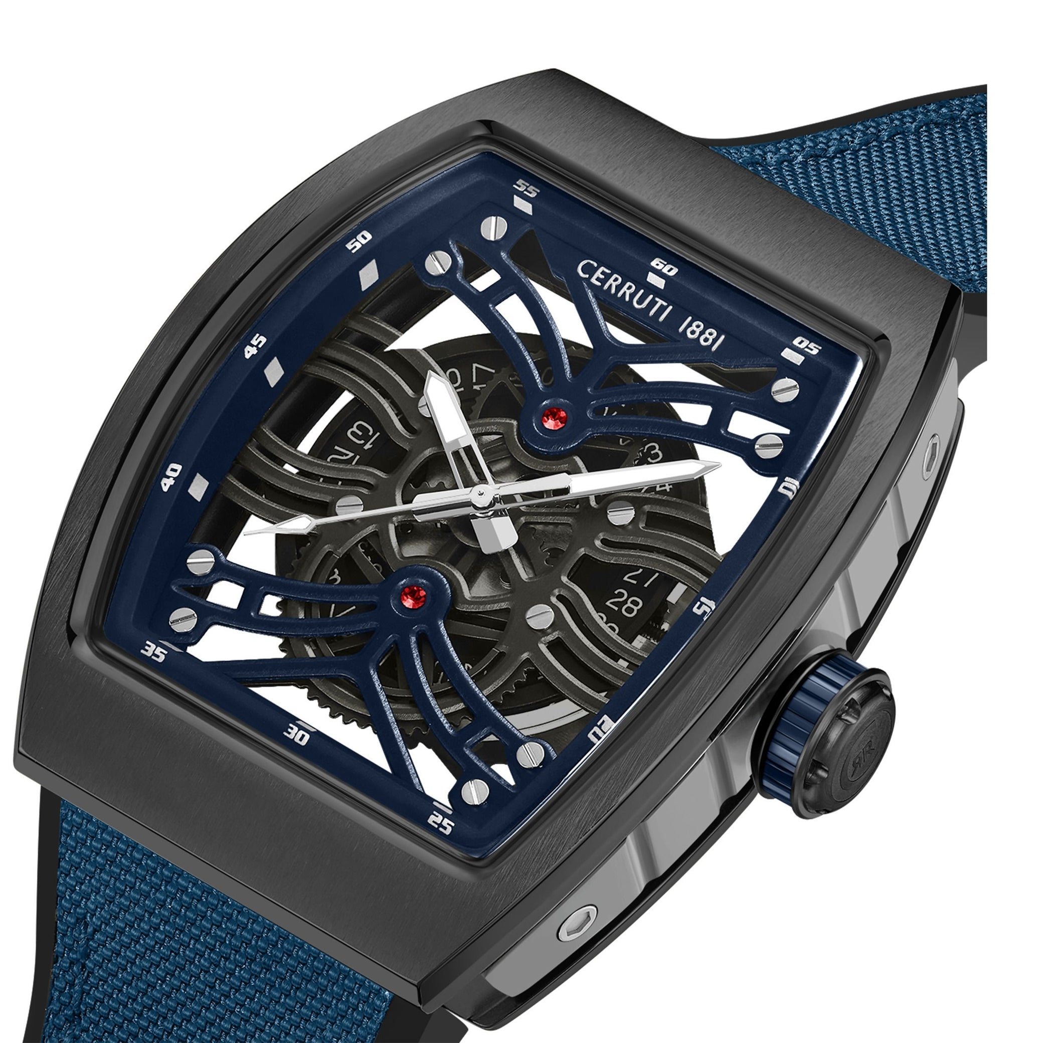 Date watch Calliano Blue