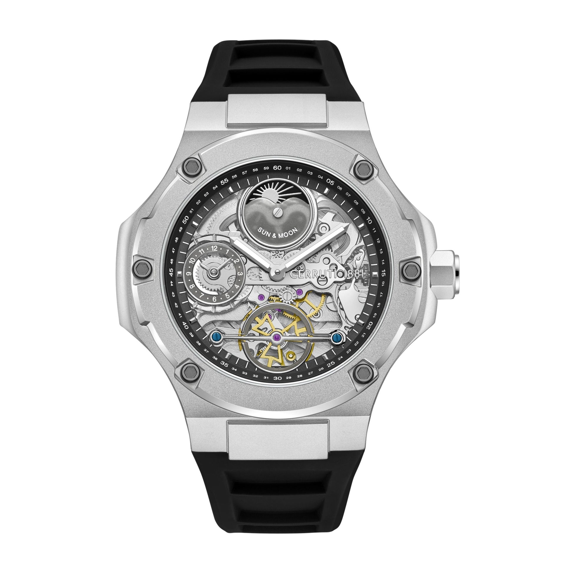 Automatic watch Lucardo Silver