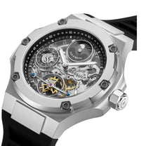 Automatic watch Lucardo Silver