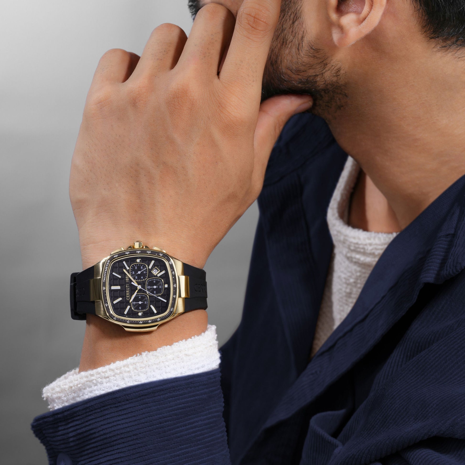Chronograph Casale Black - Gold