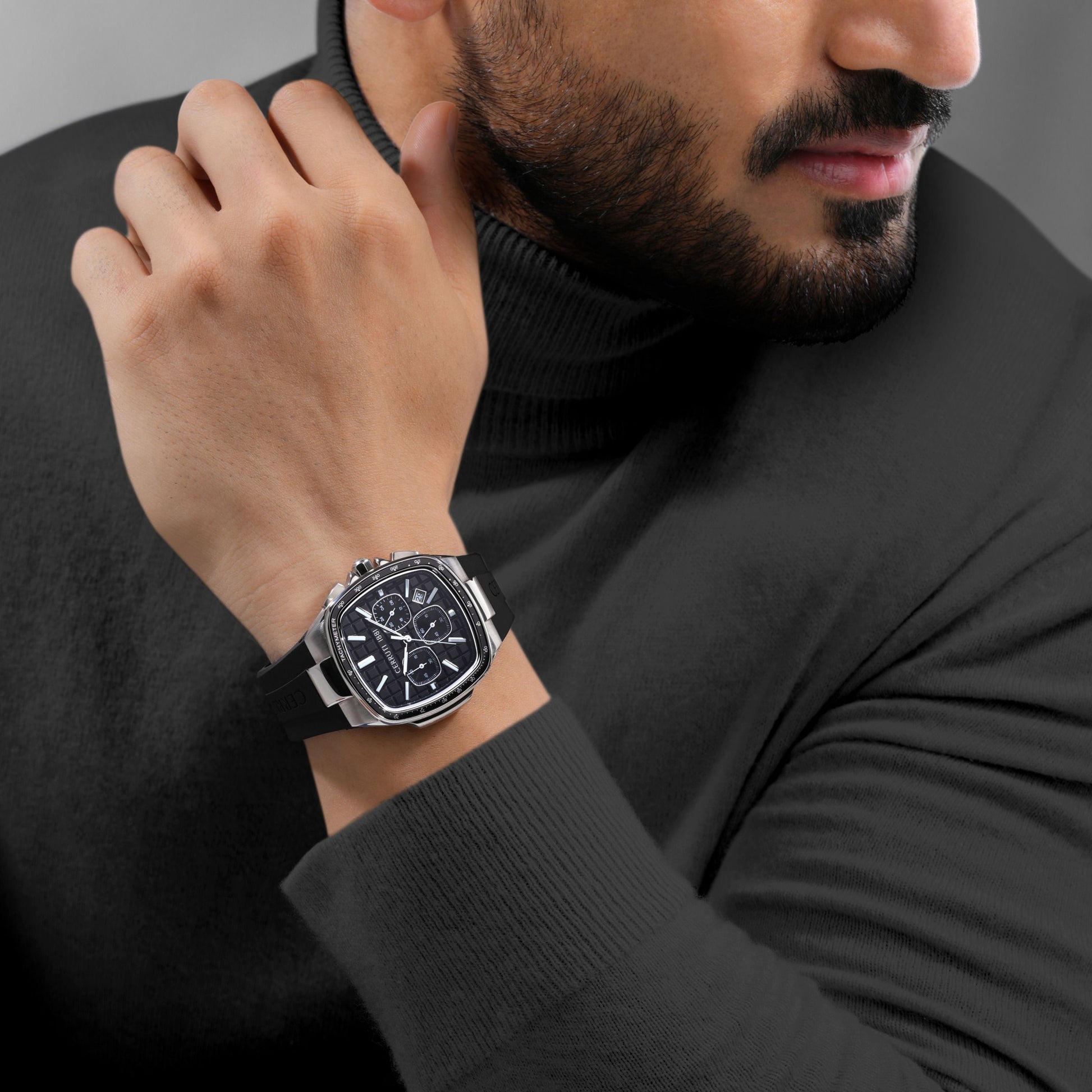 Chronograph Casale Black - Silver