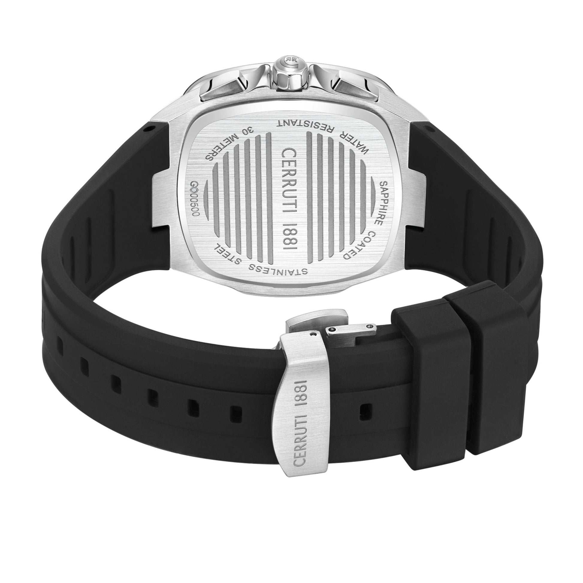 Chronograph Casale Black - Silver