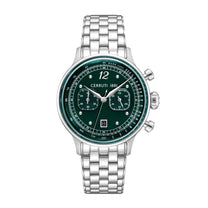 Chronographe Dervio Vert - Argent