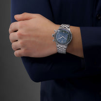 Chronographe Dervio Vert - Argent