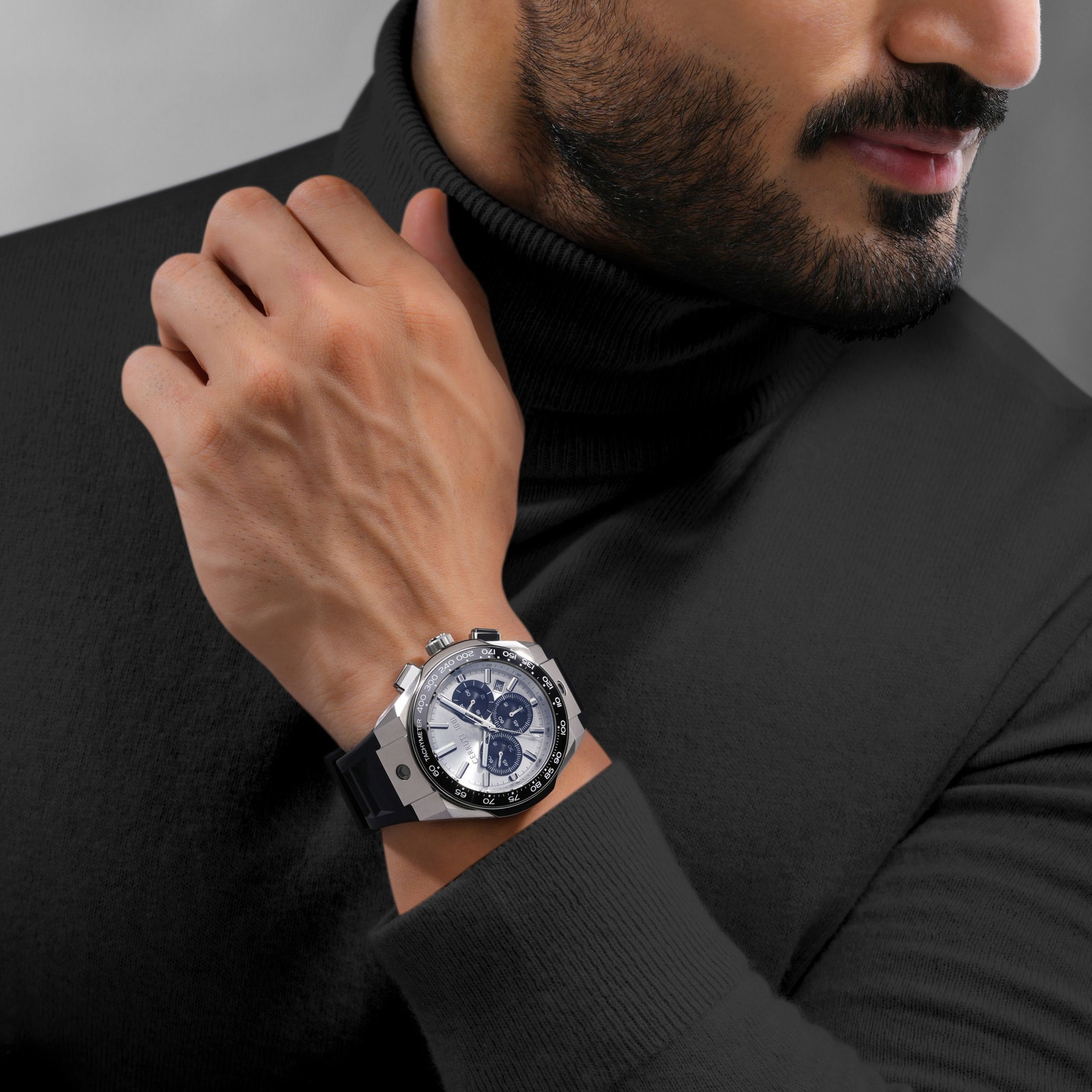 Chronograph Ruscello Black - Silver