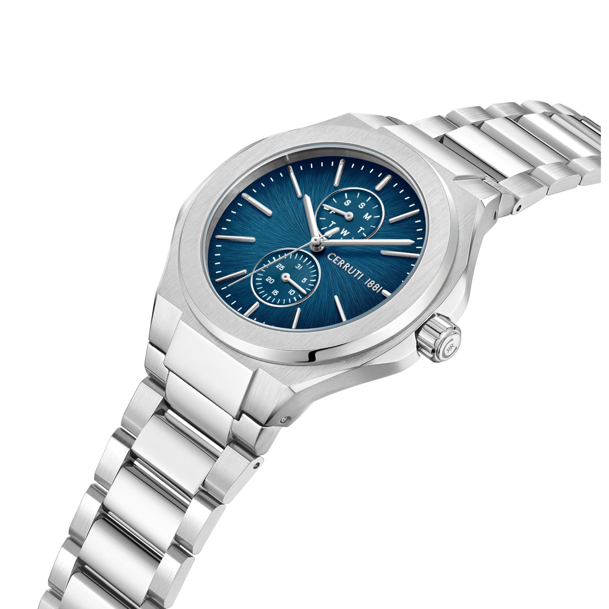 Montre Lucardo Bleu - Argent