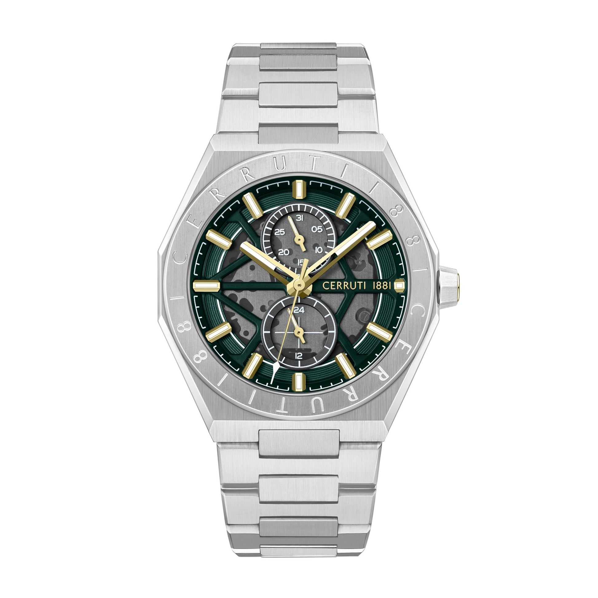 Function watch Ravello Green - Silver