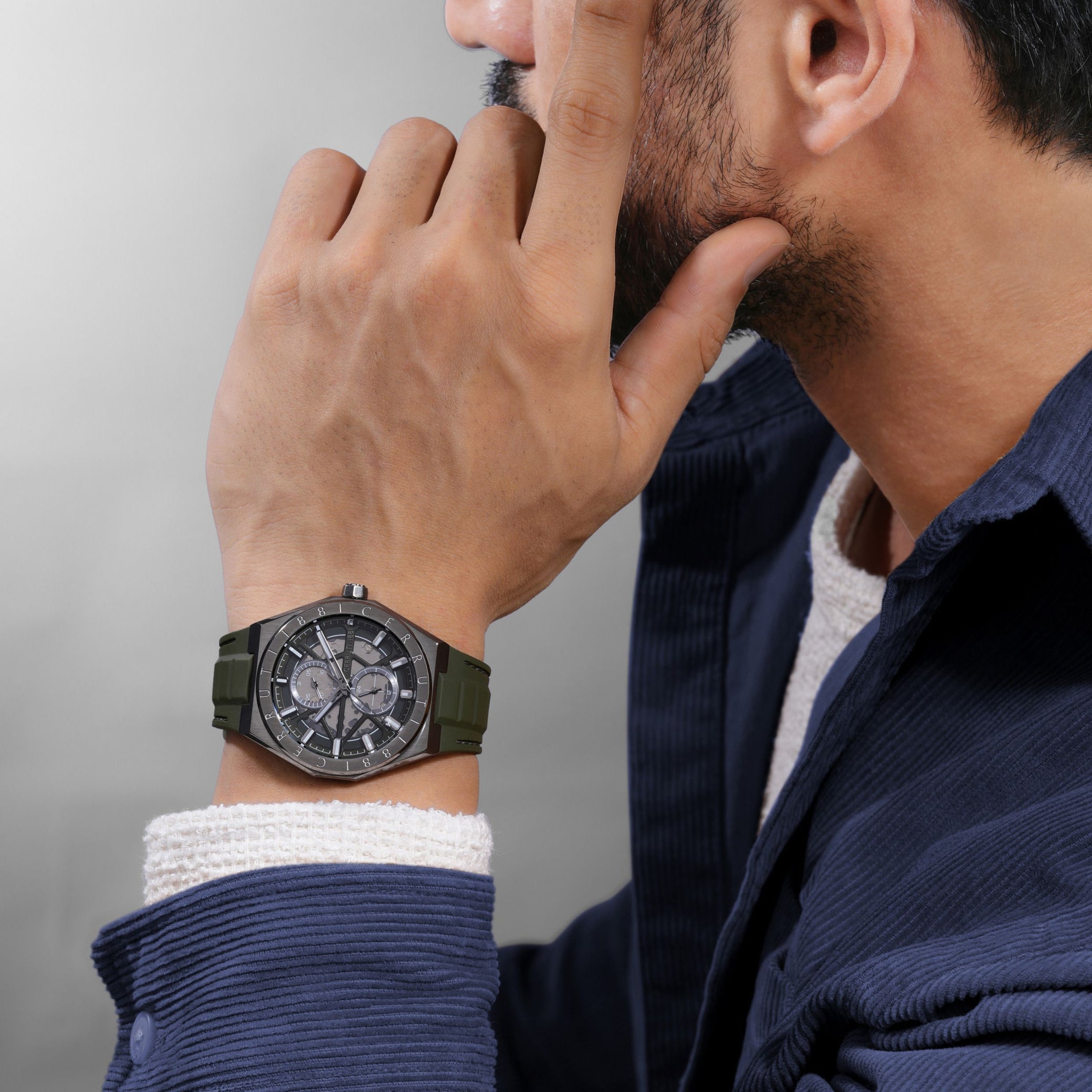 Function watch Ravello Green - Black