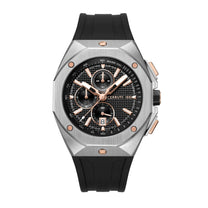 Chronograph AREZZO Black Silver