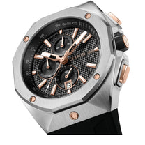Chronograph AREZZO Black Silver
