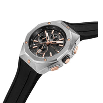 Chronograph AREZZO Black Silver