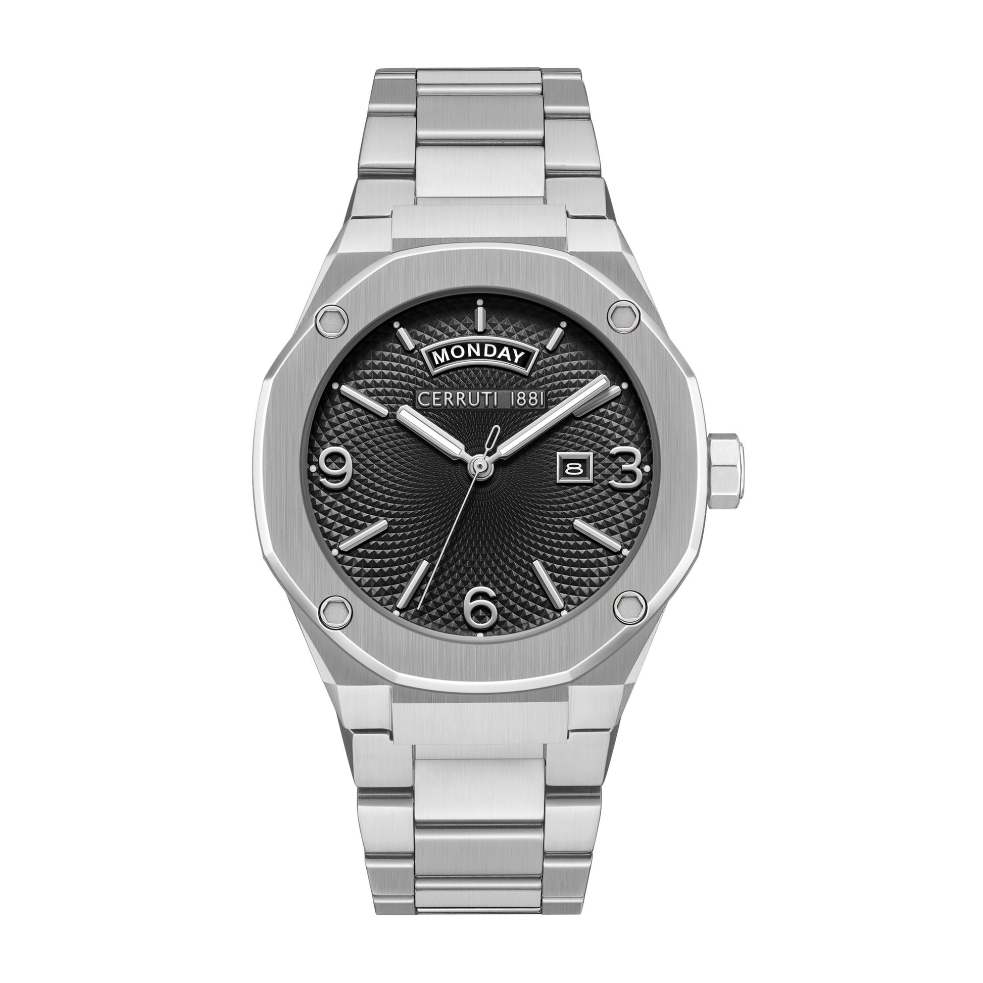 Montre Razzuolo noire avec date