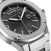 Montre Razzuolo noire avec date
