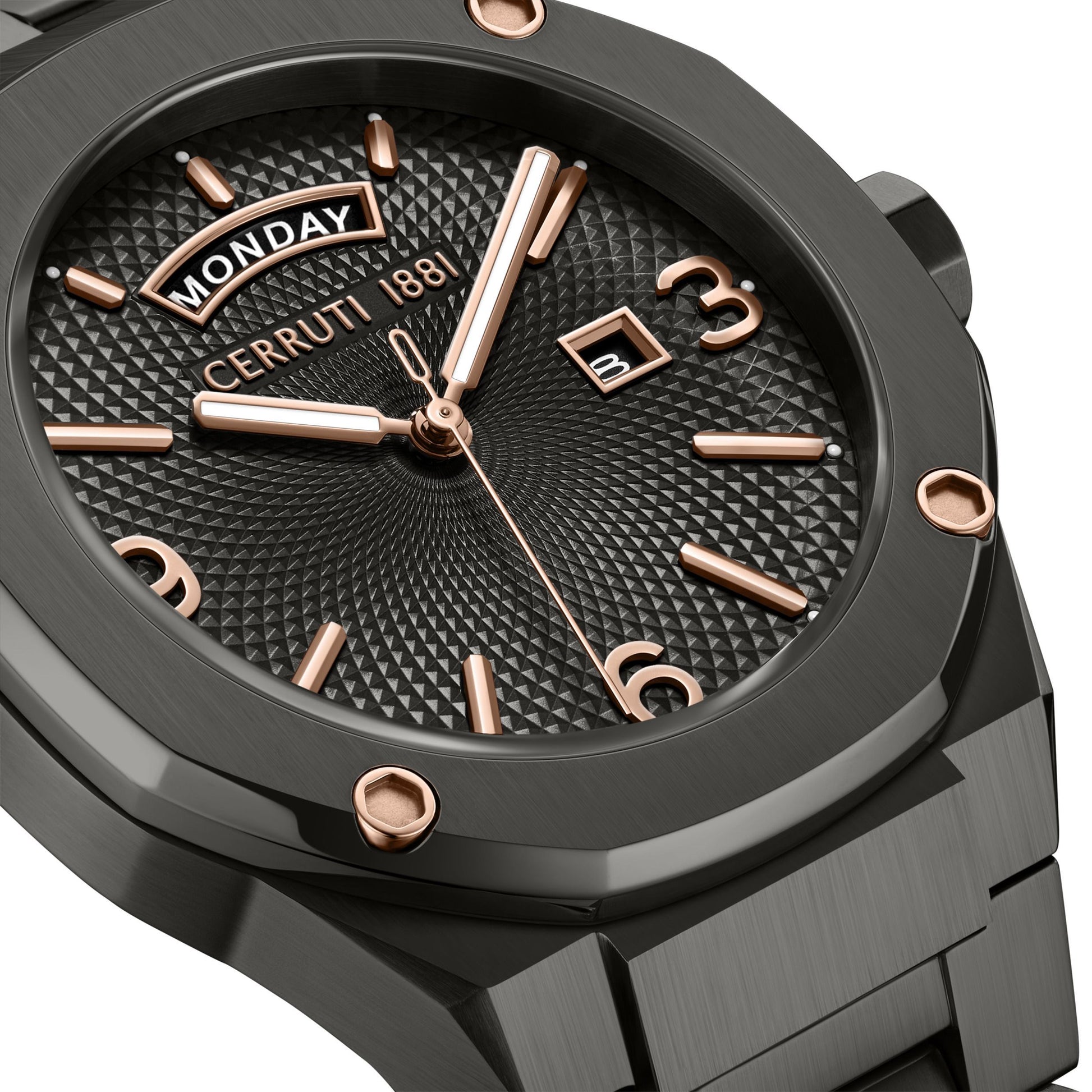 Montre date Razzuolo Gun
