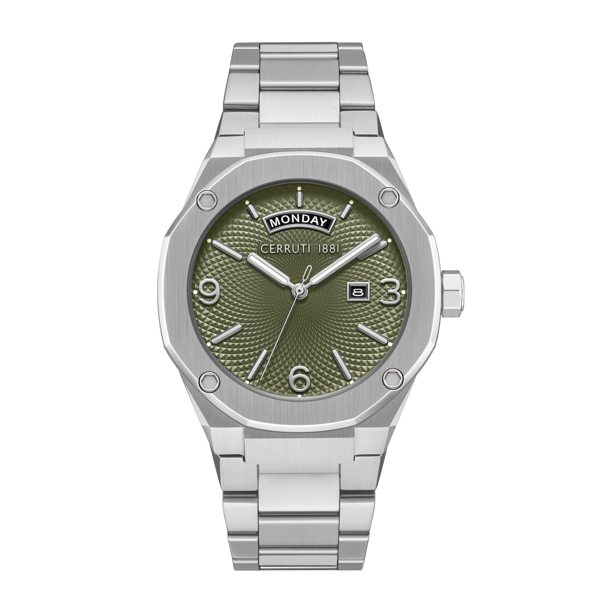 Montre-dateur Razzuolo Verte