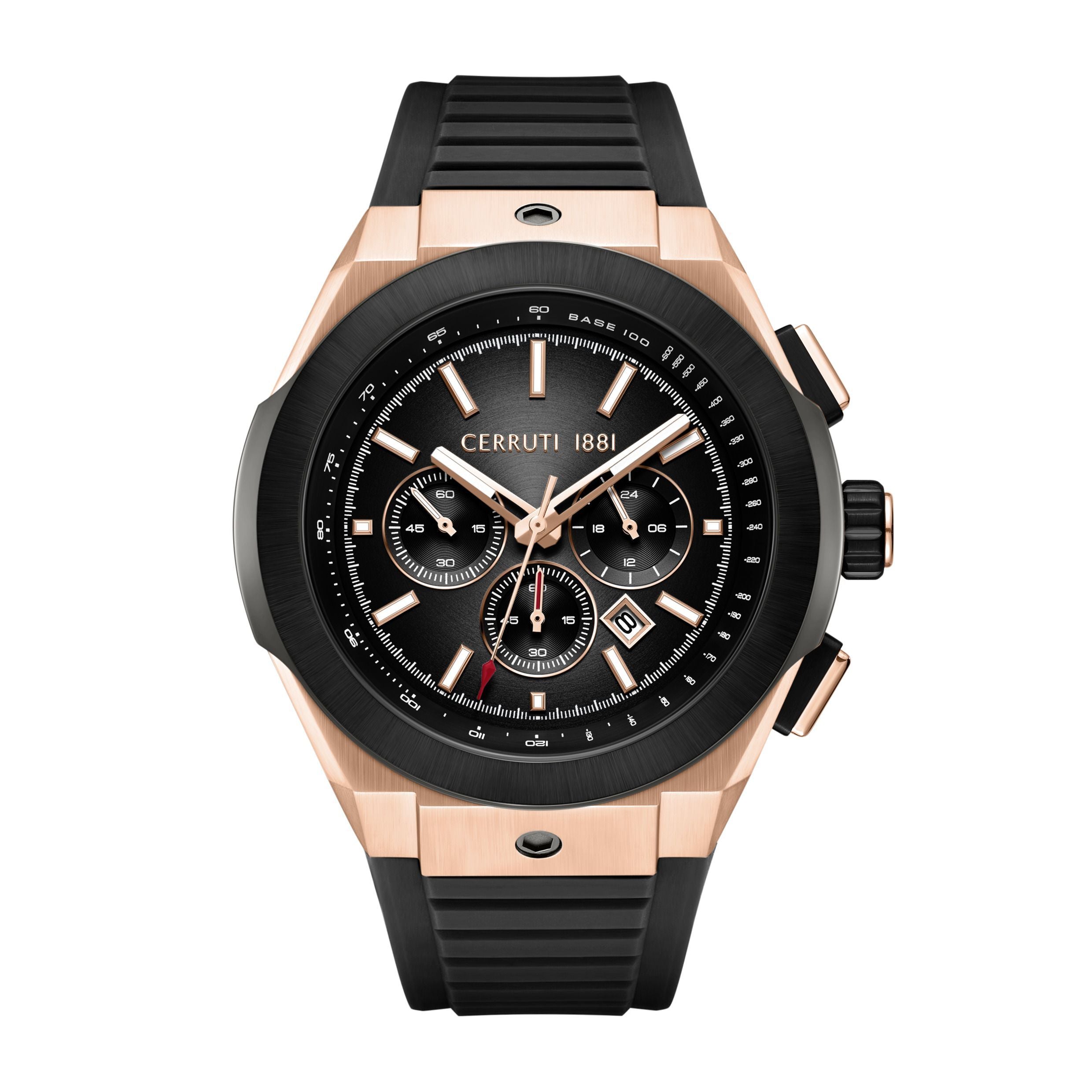 Ruscello Chronograph Ruscello Declination Black – CERRUTI