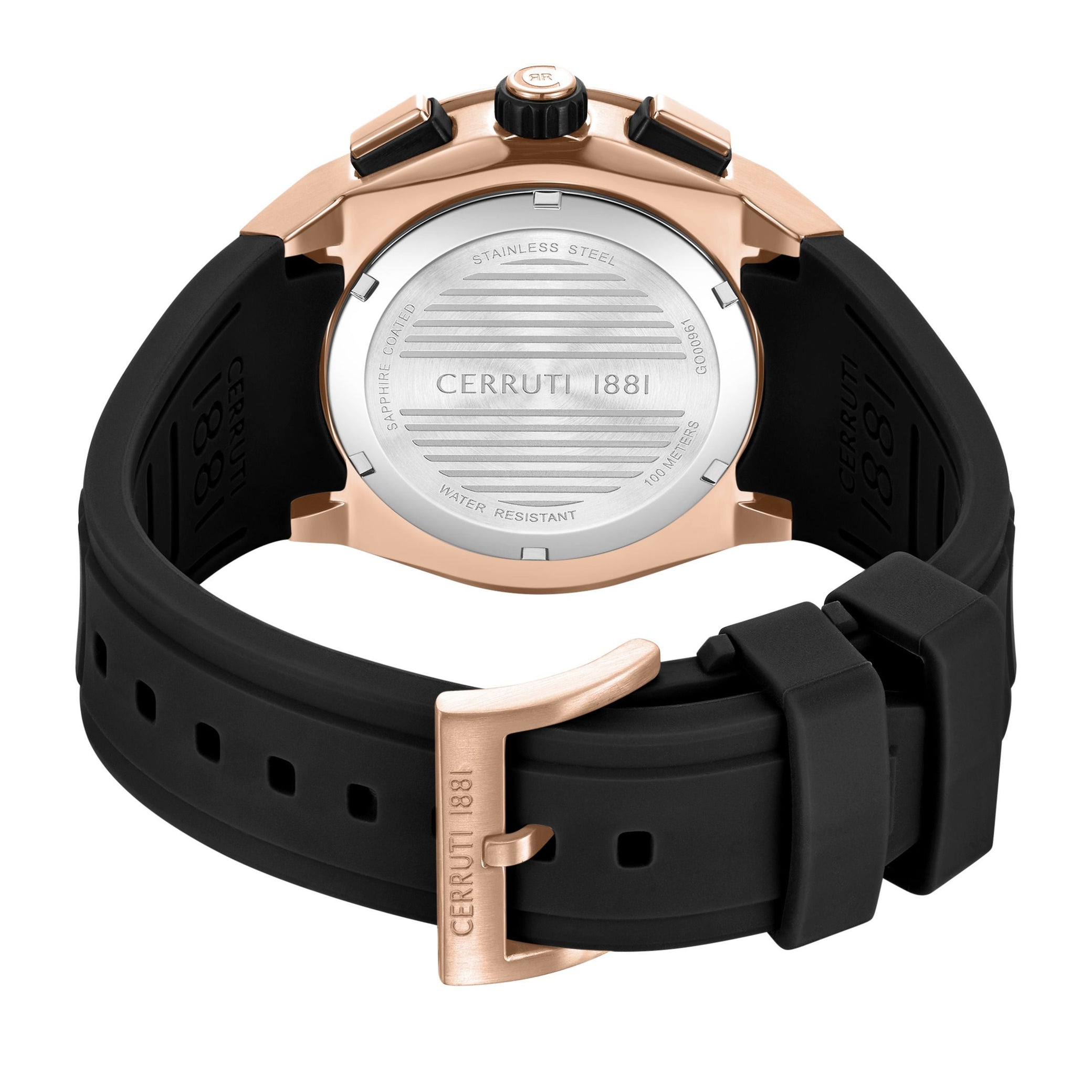 Chronographe Ruscello Déclinaison Noir