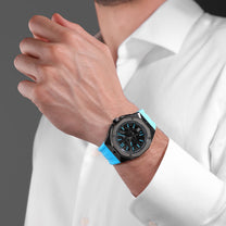 Date watch Arezzo Blue