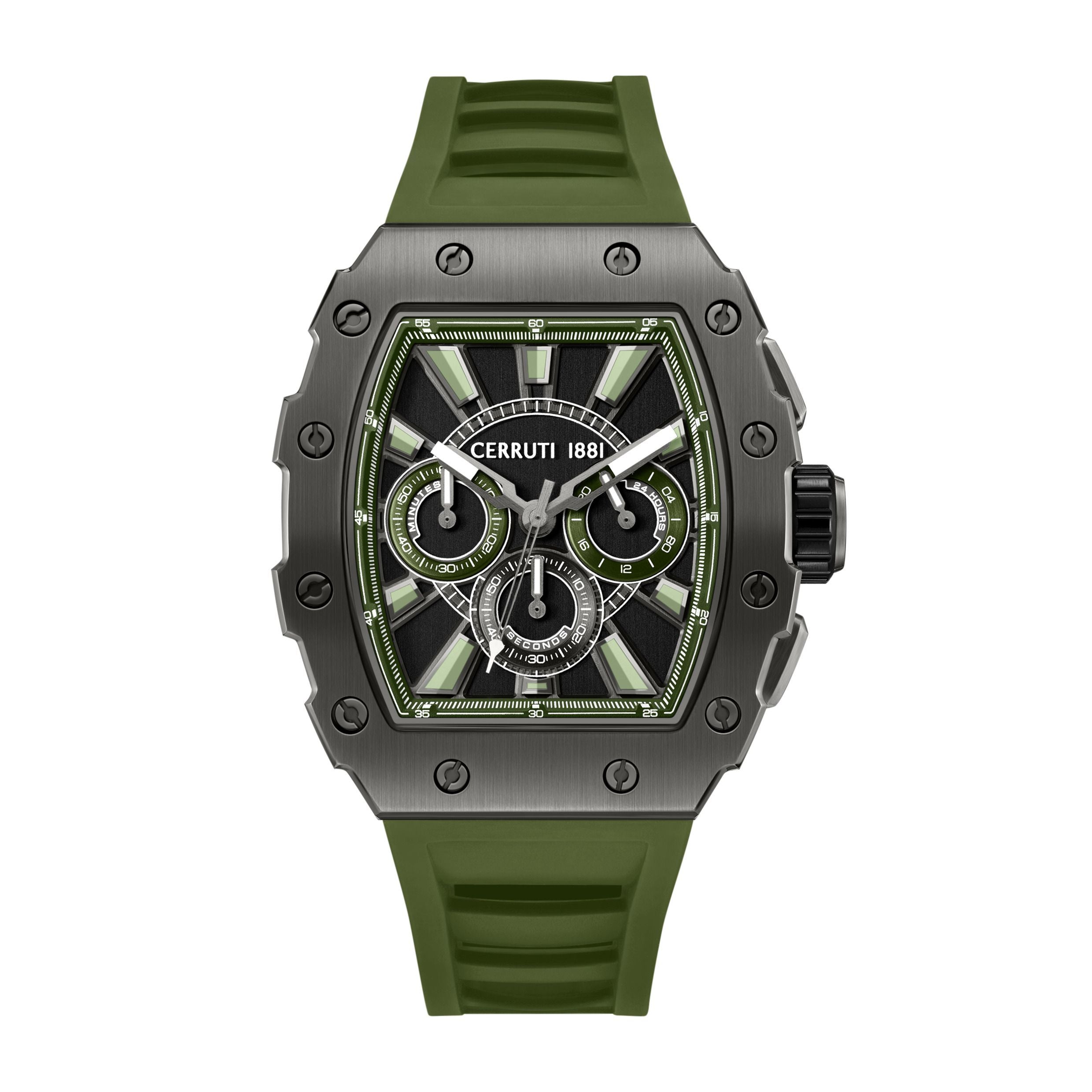 Watch LUSIA Gold Green – CERRUTI