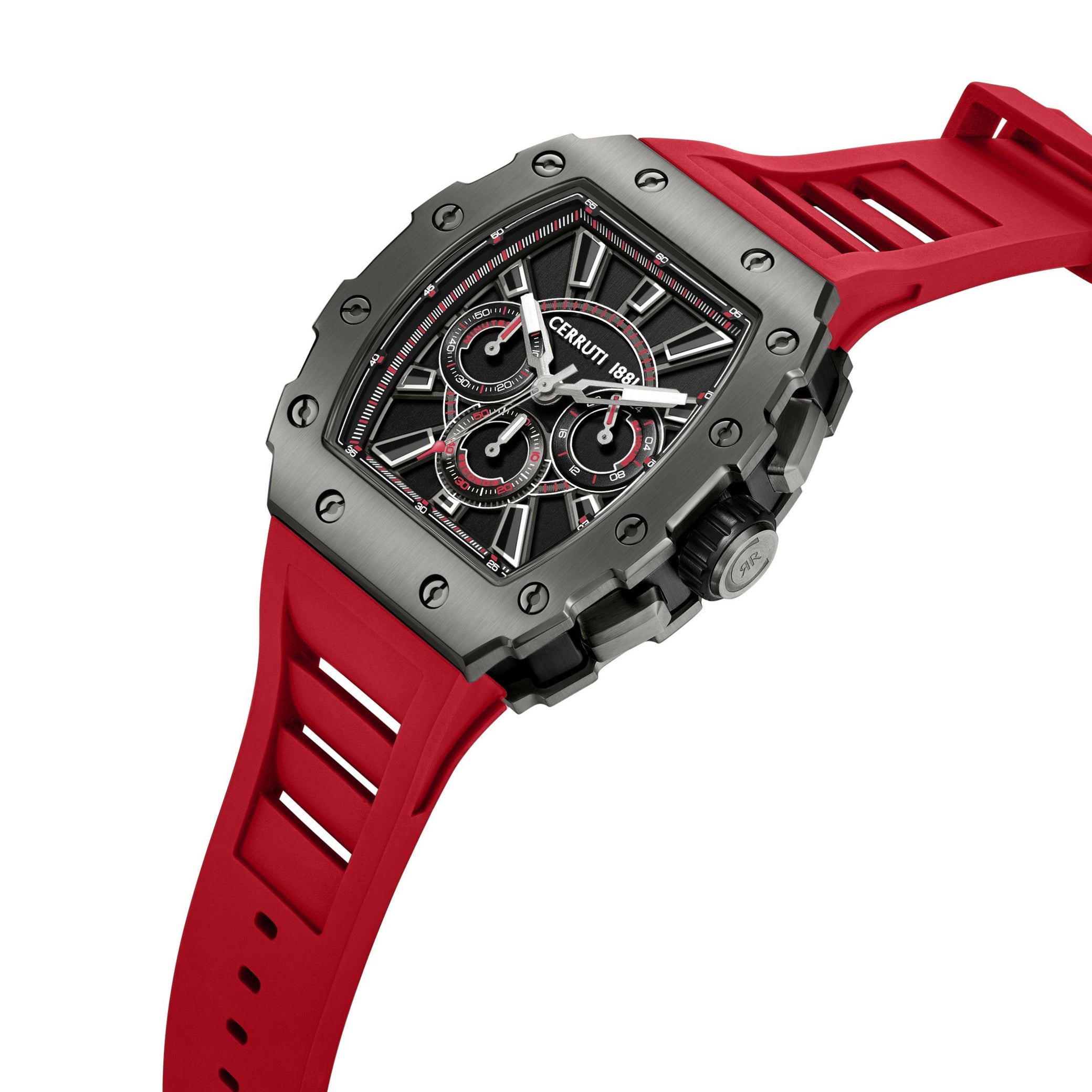 Chronographe Gubbio Rouge