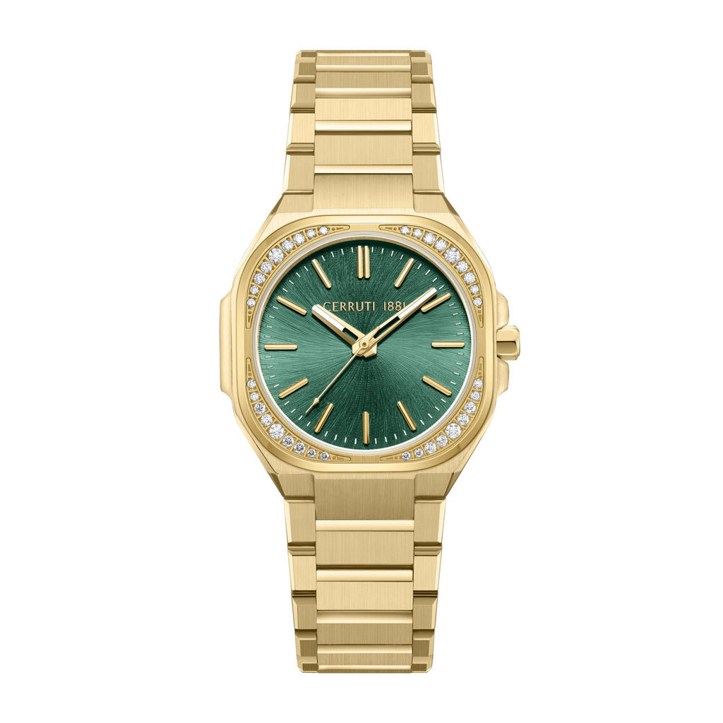 Watch LEADRI Gold Green
