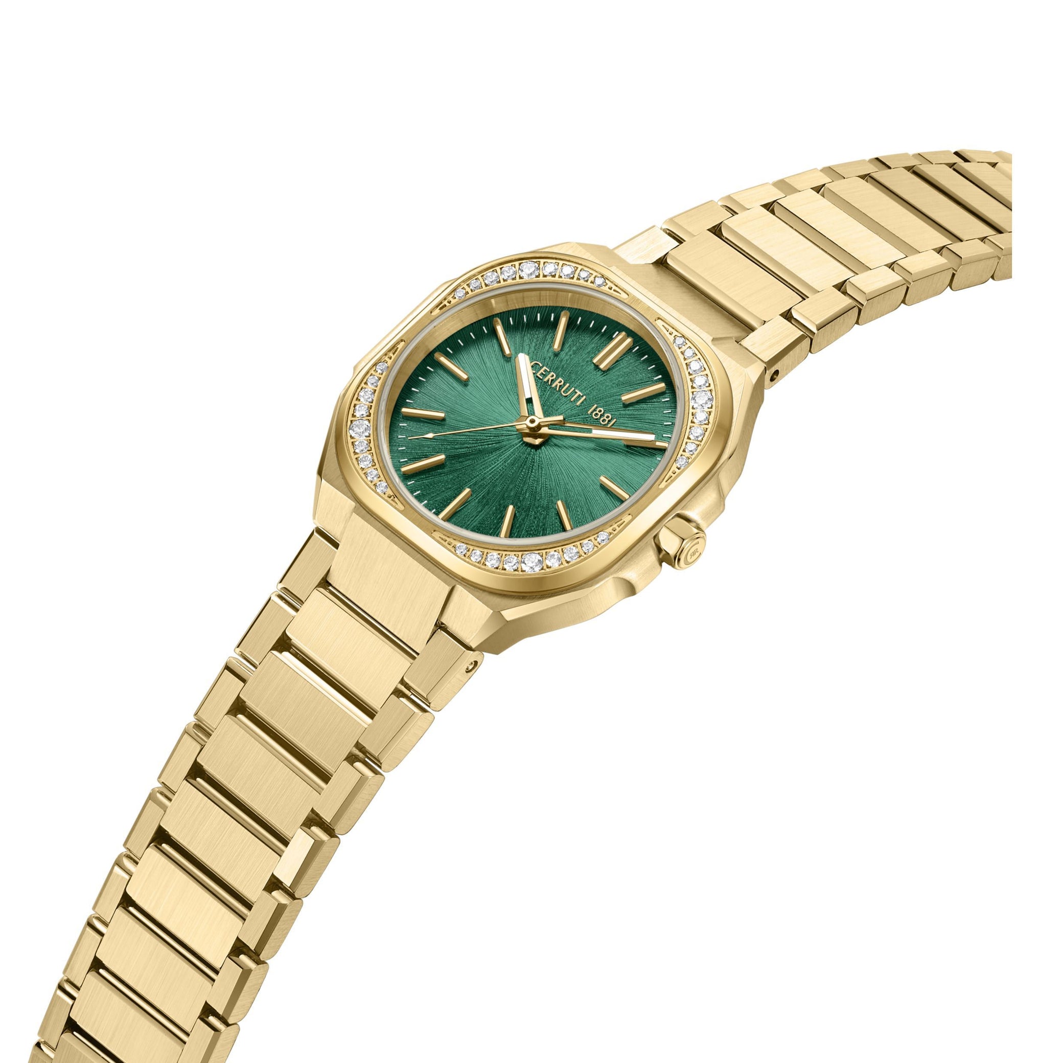 Watch LEADRI Gold Green