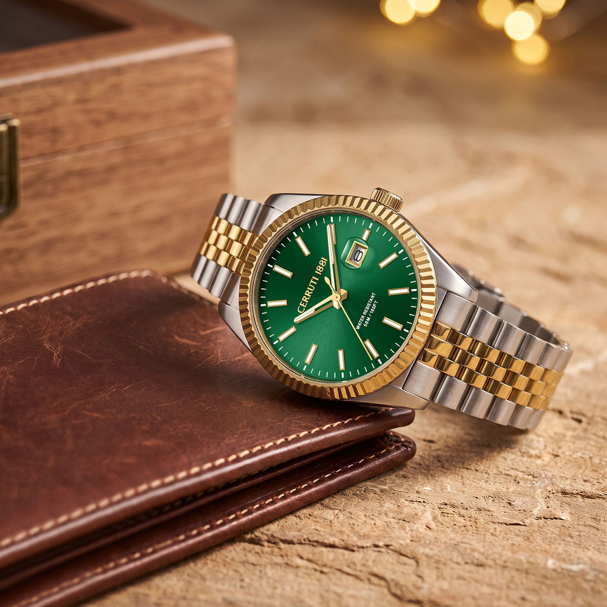 Date watch Chienti Green