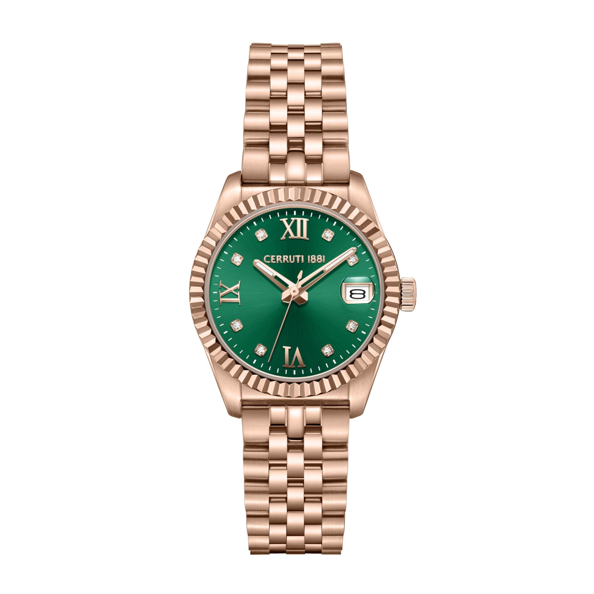 Date watch Cerruti Watch Baccio Green
