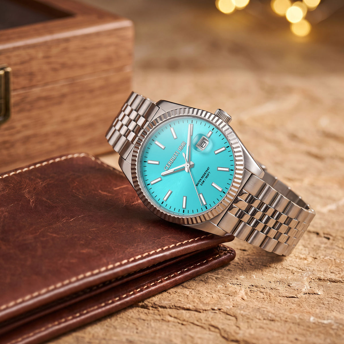Date watch Chienti Blue