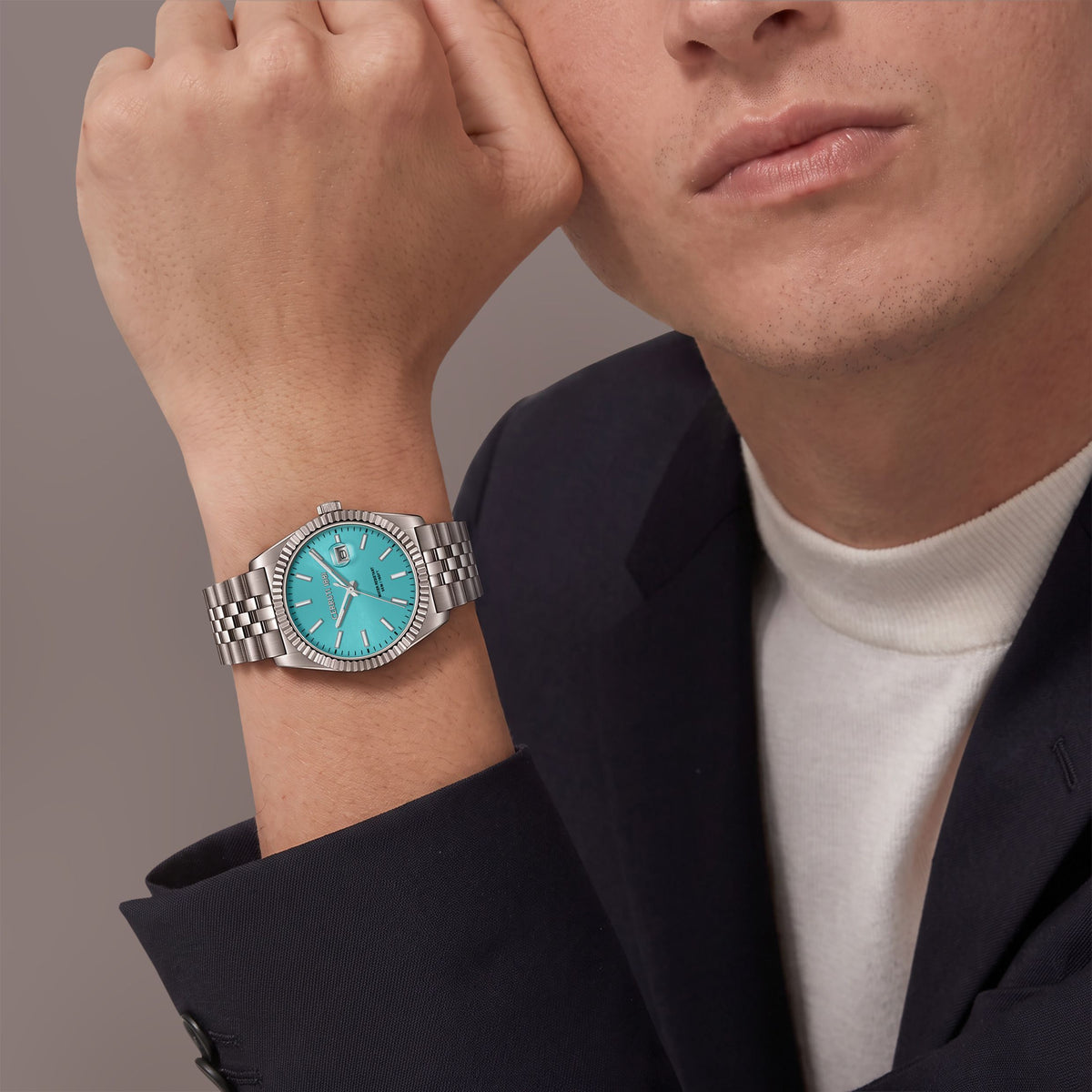 Date watch Chienti Blue