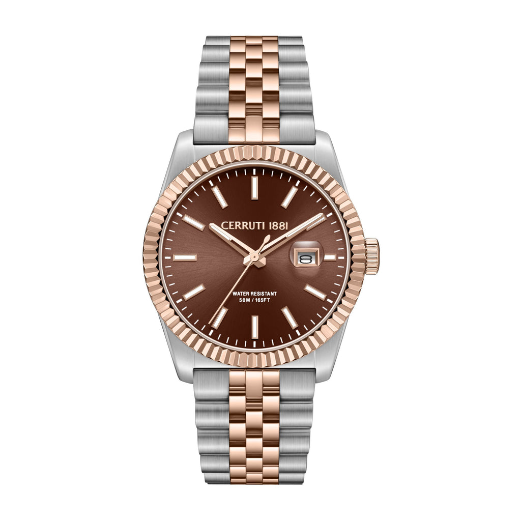 Date watch Chienti Brown