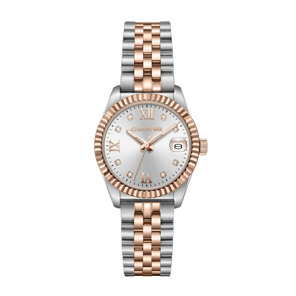 Date watch Cerruti Watch Baccio Silver